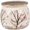 Clayre & Eef 6CE1642M Maceta de interior Beige Marrón Ø 16x13 cm