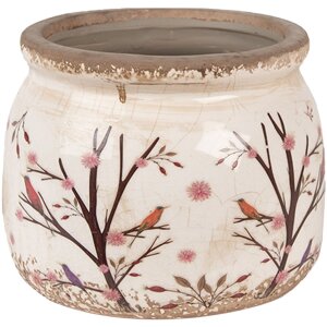 Clayre & Eef 6CE1642S Maceta para Interior Beige...