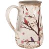 Clayre & Eef 6CE1643M Jarra decorativa Beige Marrón 16x12x18 cm