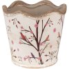 Clayre & Eef 6CE1644 Maceta para Interior Beige Marrón Ø 16x15 cm