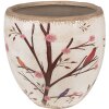 Clayre & Eef 6CE1645L Maceta de interior Beige Marrón Ø 18x17 cm