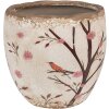 Clayre & Eef 6CE1645M Maceta de interior Beige Marrón Ø 14x14 cm