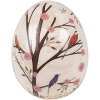 Clayre & Eef 6CE1647 Huevo Decorativo Beige Marrón Ø 10x12 cm