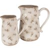 Clayre & Eef 6CE1671L Jarra decorativa Beige 21x15x23 cm