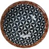 Clayre & Eef 6CEBO0061 Tazón Sopa Blanco Negro Ø 15x5 cm - 300 ml