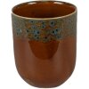 Clayre & Eef 6CEMU0137 Taza Marrón Ø 7x8 cm - 150 ml
