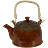 Clayre & Eef 6CETE0137 Tetera Marrón Ø 14x12 cm - 750 ml