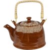 Clayre & Eef 6CETE0139 Tetera Marrón Ø 14x12 cm - 750 ml