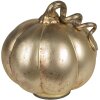Clayre & Eef 6GL4321M Calabaza decorativa color oro Ø 15x15 cm