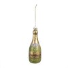 Clayre & Eef 6GL4345 Colgante de Navidad Verde Dorado Ø 5x14 cm