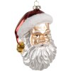 Clayre & Eef 6GL4347 Colgante Navidad Oro Blanco 8x7x12 cm