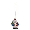 Clayre & Eef 6GL4355 Etiqueta de Navidad rojo blanco 5x4x8 cm