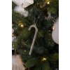 Clayre & Eef 6GL4356 Colgante de Navidad color plata 4x1x14 cm