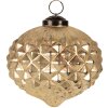 Clayre & Eef 6GL4365S Adorno de Navidad color oro Ø 10x10 cm