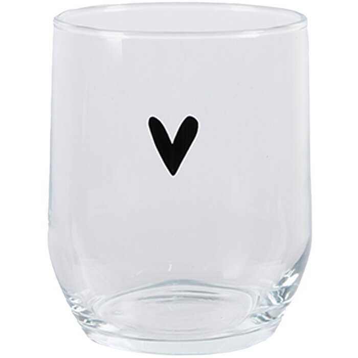 Clayre & Eef 6GL4398 Vaso de agua transparente 300 ml