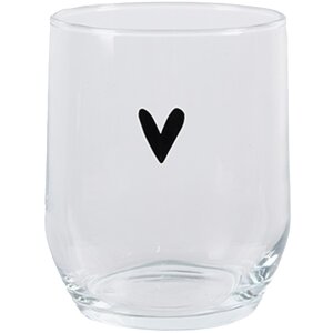 Clayre & Eef 6GL4398 Vaso de agua transparente 300 ml