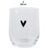 Clayre & Eef 6GL4398 Vaso de agua transparente 300 ml