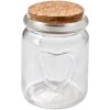 Clayre & Eef 6GL4405 Tarro con Tapa Transparente Ø 6x8 cm