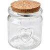 Clayre & Eef 6GL4406 Lata con Tapa Transparente Ø 6x7 cm