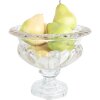 Clayre & Eef 6GL4413 Cuenco Vidrio Transparente Ø 25x21 cm