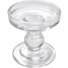 Clayre & Eef 6GL4426 Portavelas Transparente Ø 9x9 cm
