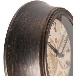 Clayre & Eef 6KL0801 Reloj de Pared Marrón...