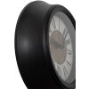 Clayre & Eef 6KL0802 Reloj de Pared Marrón Beige Ø 23x5 cm - 1xAA