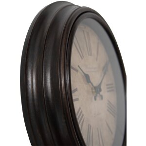 Clayre & Eef 6KL0808 Reloj de Pared Marrón...