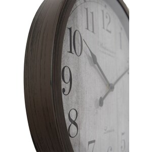 Clayre & Eef 6KL0811 Reloj de Pared Marrón...