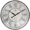 Clayre & Eef 6KL0815 Reloj de Pared Gris Beige Ø 50x6 cm - 1xAA