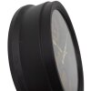 Clayre & Eef 6KL0818 Reloj de Pared Negro Marrón Ø 30x8 cm - 3xAA