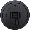 Clayre & Eef 6KL0818 Reloj de Pared Negro Marrón Ø 30x8 cm - 3xAA
