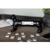 Clayre & Eef 6PR3862 Calendario Perro Negro 31x8x15 cm