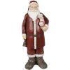 Clayre & Eef 6PR3913 Decoración Papá Noel Rojo, Blanco 18x14x46 cm