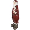Clayre & Eef 6PR3913 Decoración Papá Noel Rojo, Blanco 18x14x46 cm
