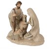 Clayre & Eef 6PR3930 Decoración de Navidad Grupo de Navidad Beige 27x13x23 cm