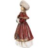 Clayre & Eef 6PR3943 Decoración Niña Rojo 9x7x17 cm