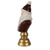 Clayre & Eef Decoración Navideña Papá Noel Rojo Blanco 19x15x40 cm