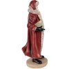 Clayre & Eef 6PR3951 Decoración Navideña Estatua Papá Noel Rojo 18x14x33 cm