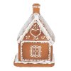 Clayre & Eef 6PR3974 Decoración Casa con LED Marrón 13x13x18 cm- 3xAAA