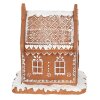 Clayre & Eef 6PR3975 Decoración Casa con LED Marrón 15x12x17 cm- 3xAAA
