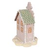 Clayre & Eef 6PR3976 Decoración Casa Rosa 13x13x20 cm Poliresina