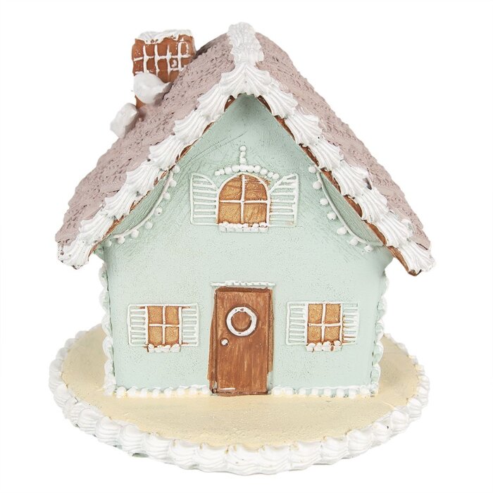 Clayre & Eef 6PR3977 Decoración Casa Azul 13x13x12 cm
