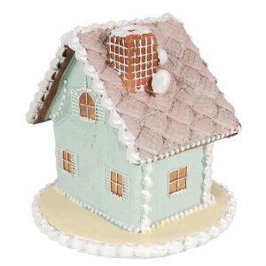 Clayre & Eef 6PR3977 Decoración Casa Azul 13x13x12 cm