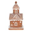 Clayre & Eef 6PR3983 Decoración Casa con LED Marrón 14x14x25 cm- 3xAAA