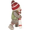 Clayre & Eef 6PR3986 Decoración Niño Poliresina Verde 13x8x18 cm