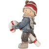 Clayre & Eef 6PR3987 Decoración Niño Azul 13x8x18 cm