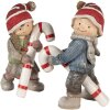 Clayre & Eef 6PR3987 Decoración Niño Azul 13x8x18 cm