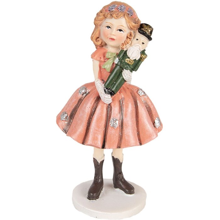 Clayre & Eef 6PR3989 Decoración Niño Rojo 7x6x12 cm