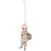 Clayre & Eef 6PR4916 Colgante Decorativo Niño Rosa 5x4x11 cm